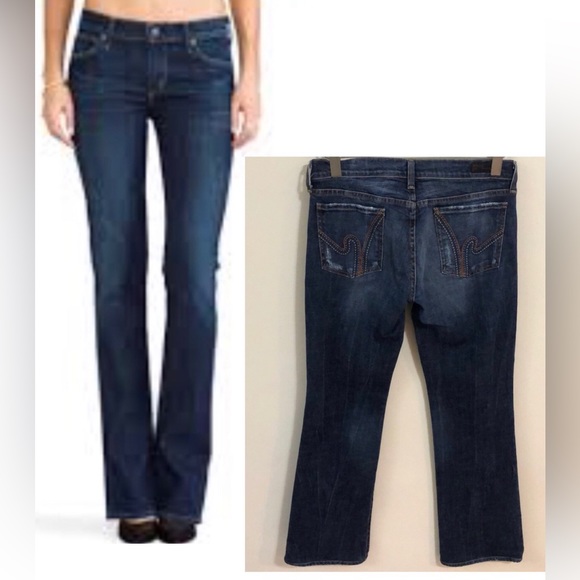 CITIZENS Nic Nac 108 l Sz 30 l Low Waist Boot Cut Jeans - Picture 12 of 12